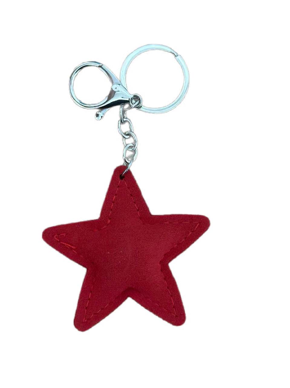 β¨ Sparkling Red Star Keychain β¨ - MODA ACCESSORIES