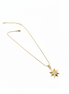 Gold North Star Necklace – Stainless Steel with Crystals | MODA Accessories