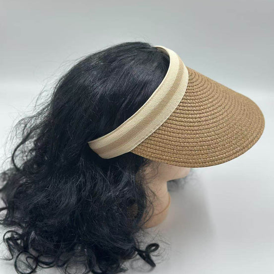 Classic Wide-Brim Sun Visors - MODA ACCESSORIES