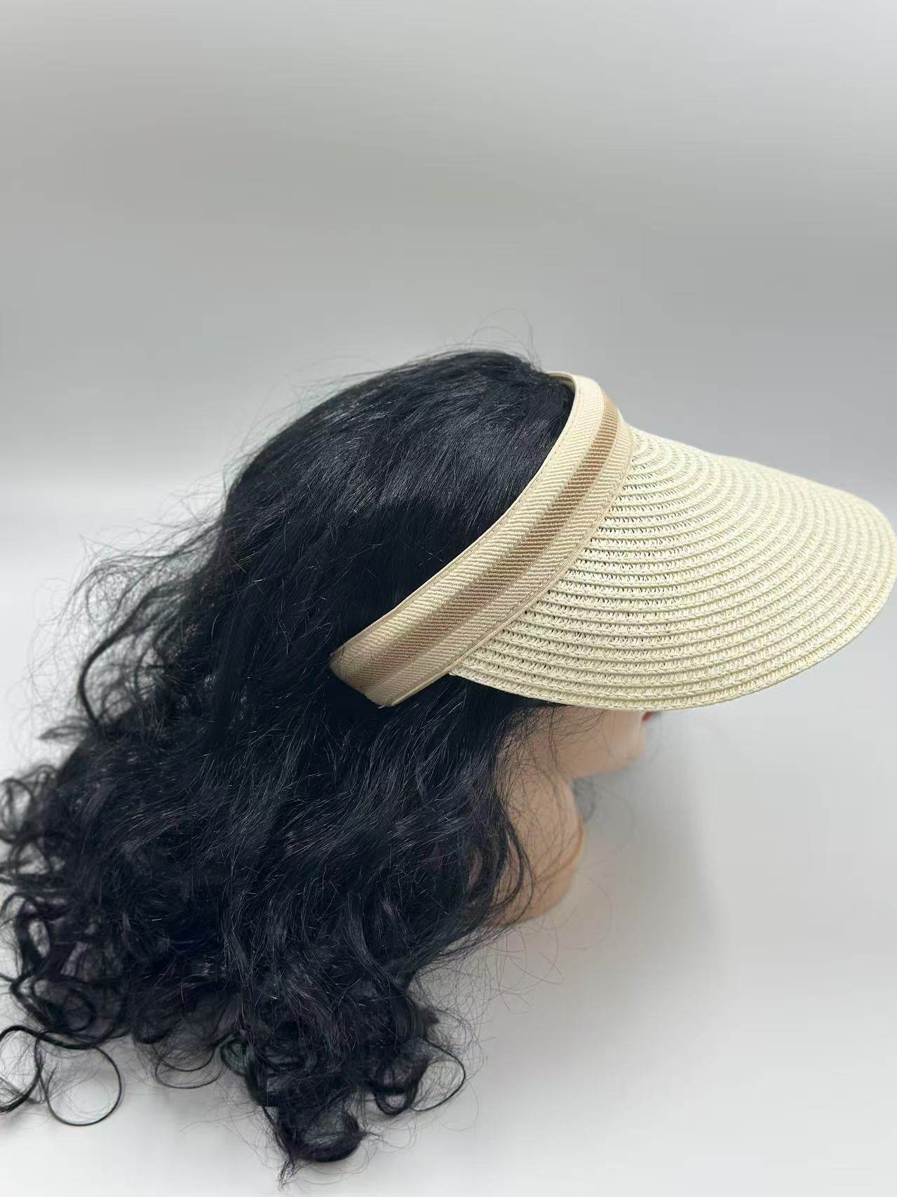 Classic Wide-Brim Sun Visors - MODA ACCESSORIES