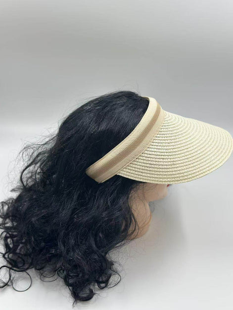 Classic Wide-Brim Sun Visors - MODA ACCESSORIES