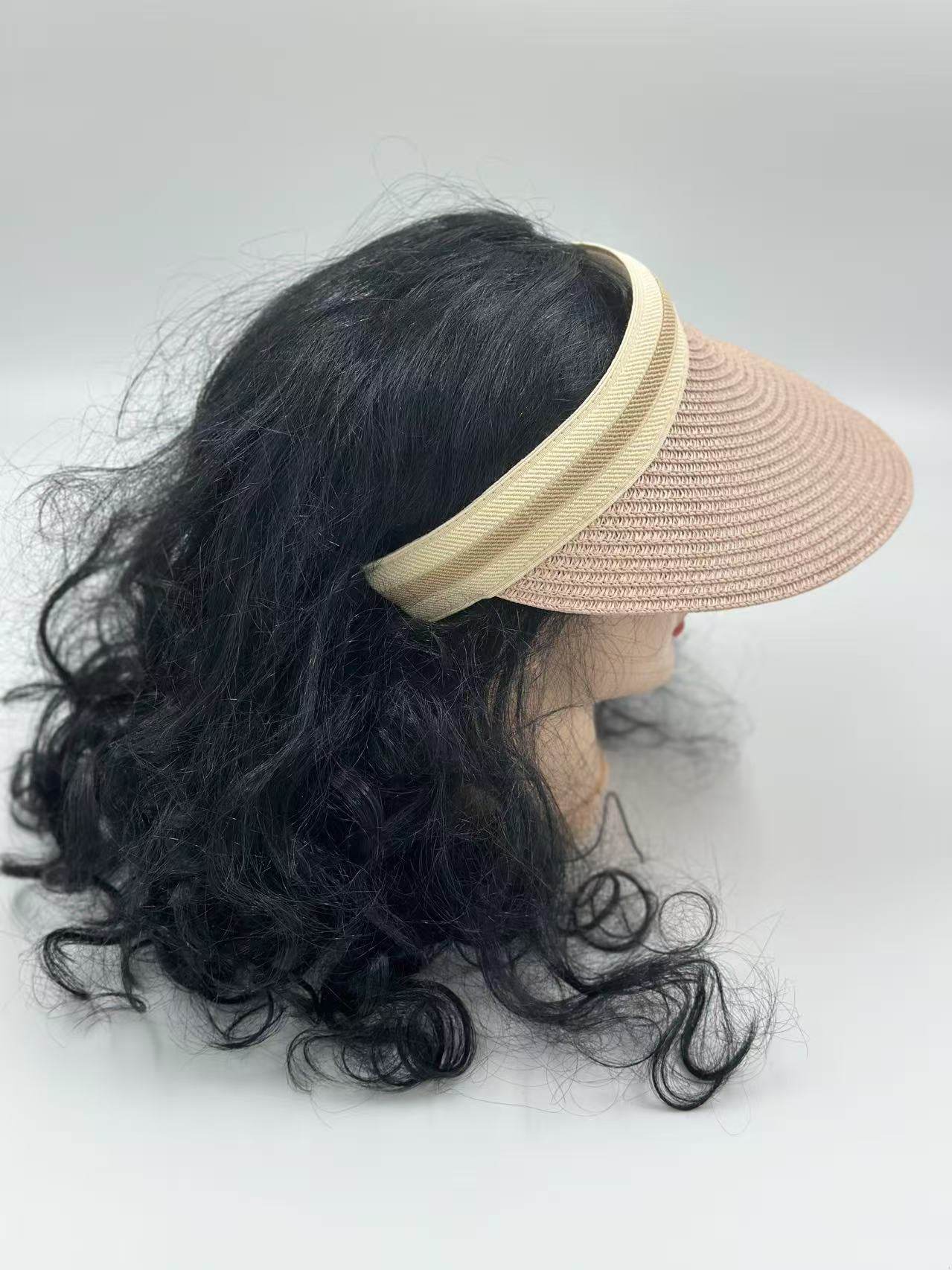 Classic Wide-Brim Sun Visors - MODA ACCESSORIES