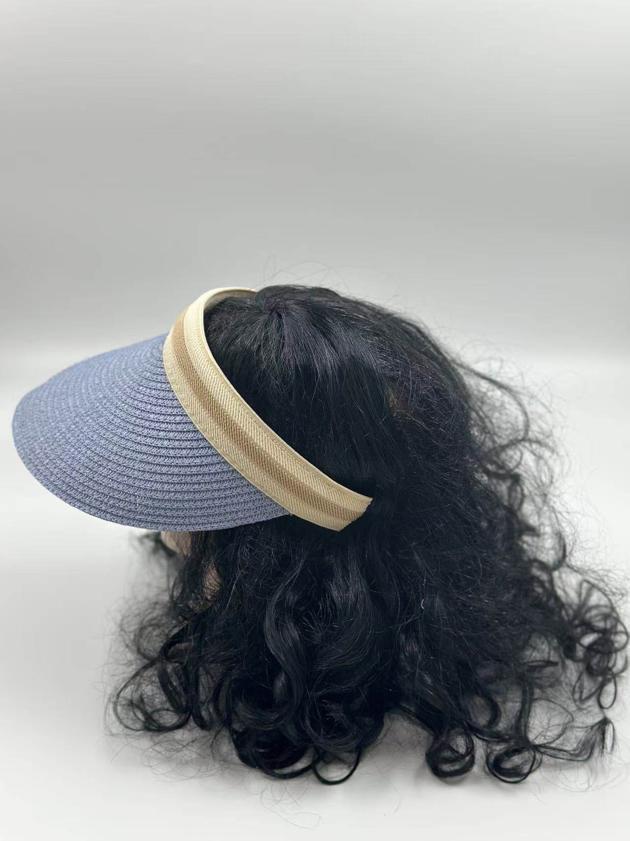 Classic Wide-Brim Sun Visors - MODA ACCESSORIES