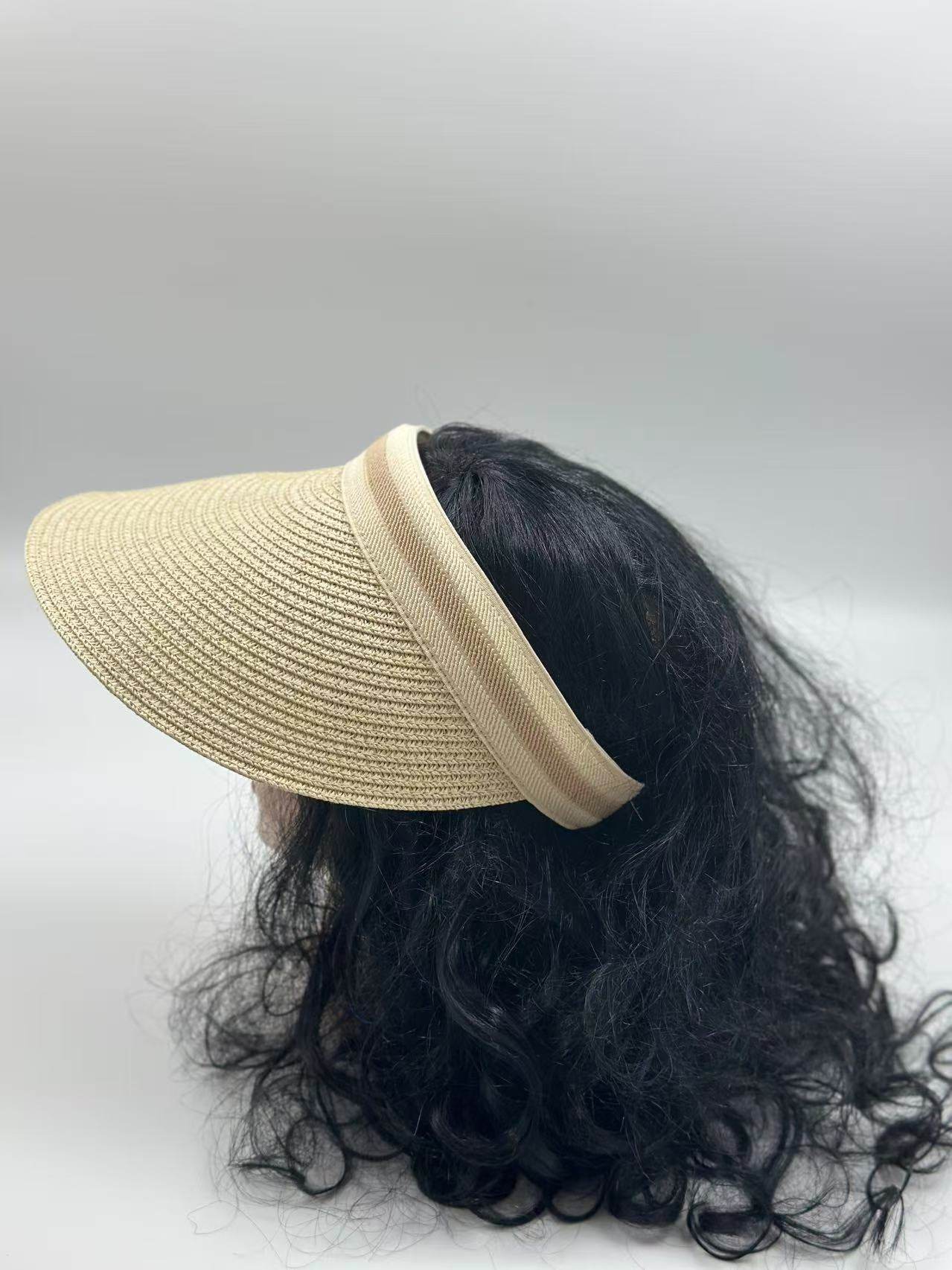 Classic Wide-Brim Sun Visors - MODA ACCESSORIES