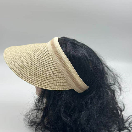 Classic Wide-Brim Sun Visors - MODA ACCESSORIES
