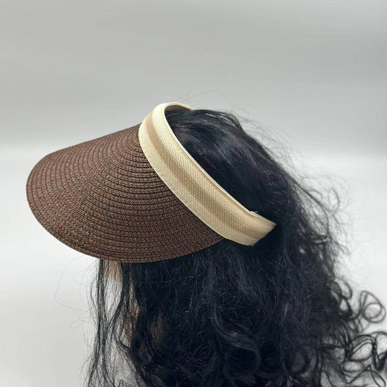 Classic Wide-Brim Sun Visors - MODA ACCESSORIES