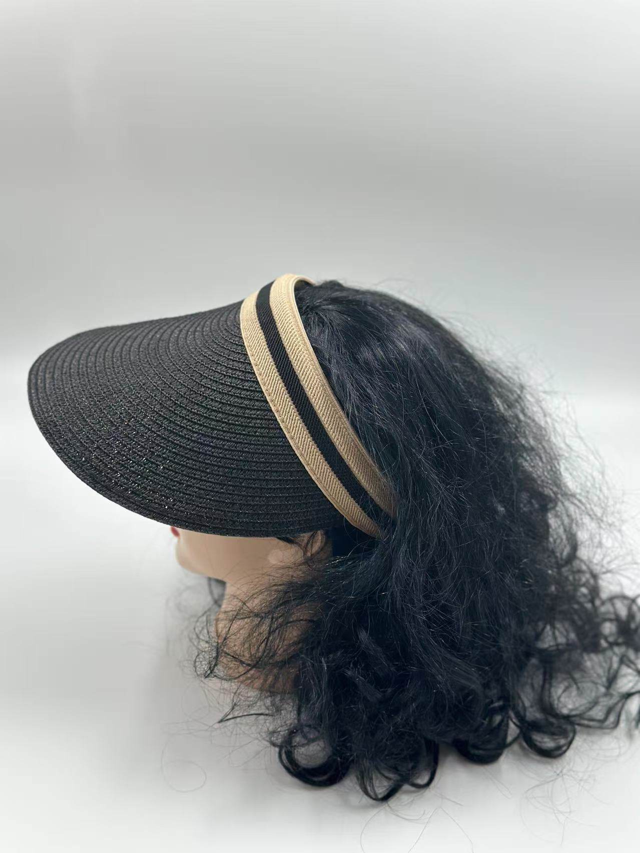 Classic Wide-Brim Sun Visors - MODA ACCESSORIES