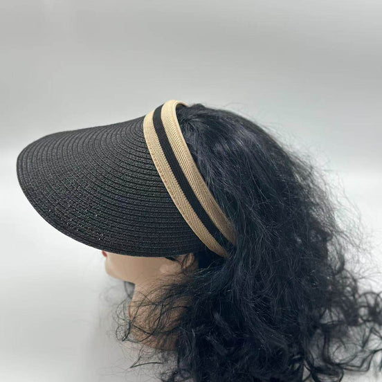 Classic Wide-Brim Sun Visors - MODA ACCESSORIES