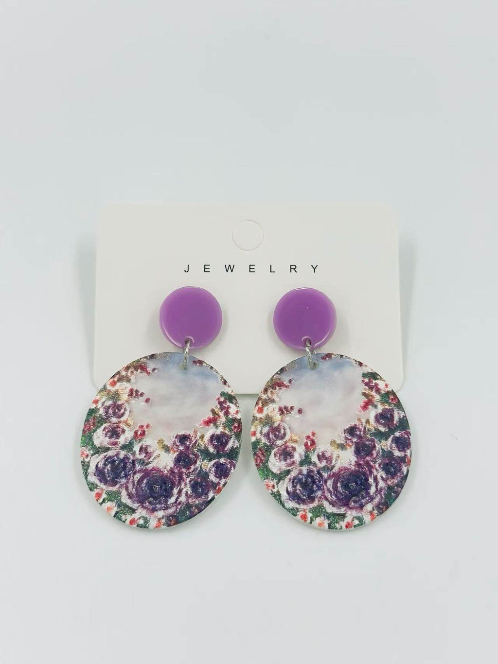 Violet Garden Art-Inspired Earrings - MODA ACCESSORIES