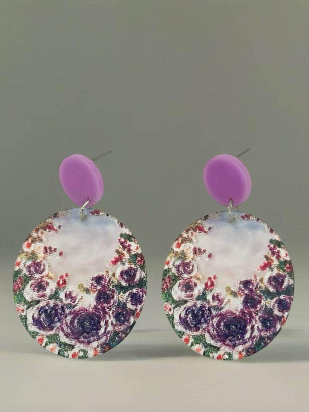 Violet Garden Art-Inspired Earrings - MODA ACCESSORIES
