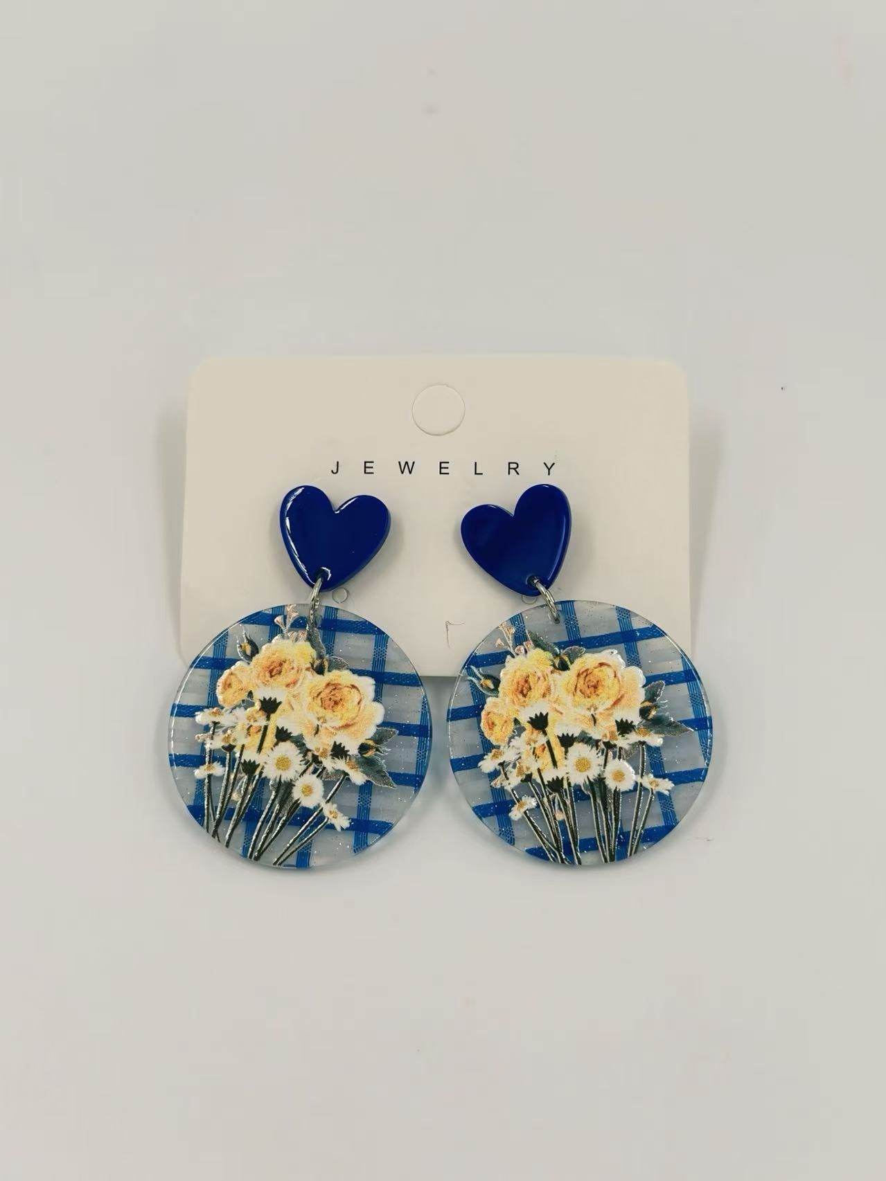 Vintage Bouquet Earrings - MODA ACCESSORIES