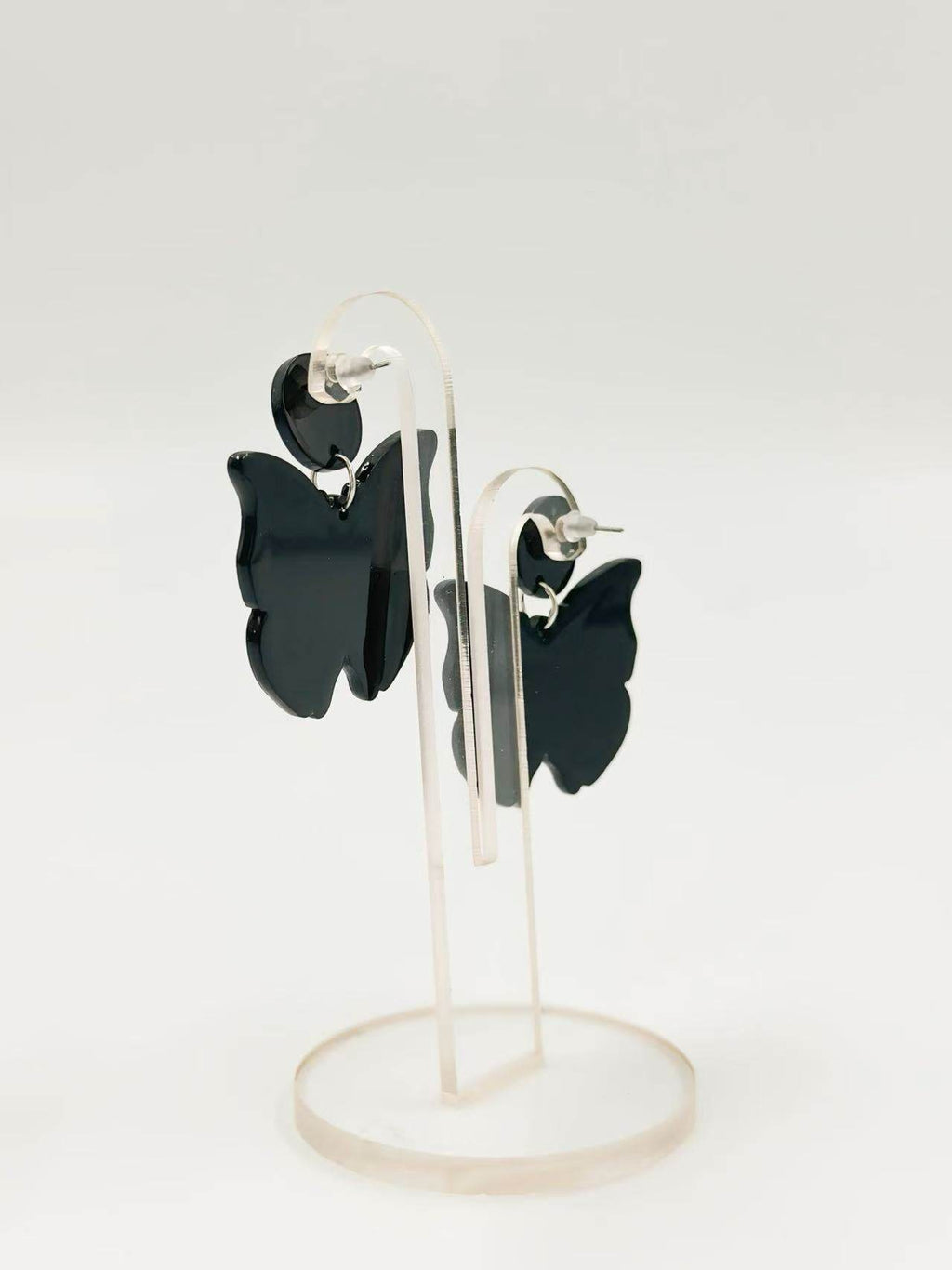 Crimson Monarch Butterfly Statement Earrings - MODA ACCESSORIES