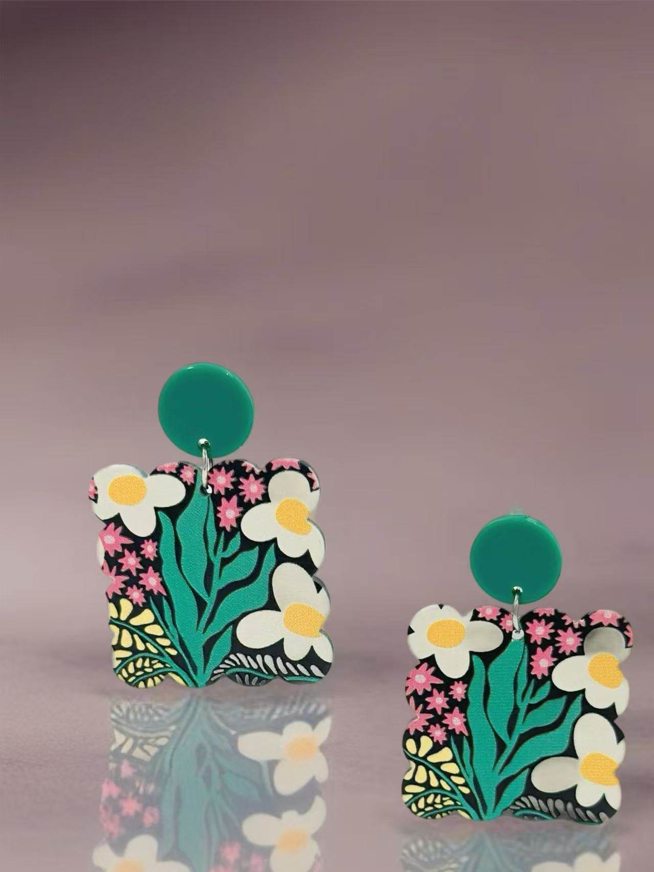 Whimsical Garden Bloom Earrings - MODA ACCESSORIES