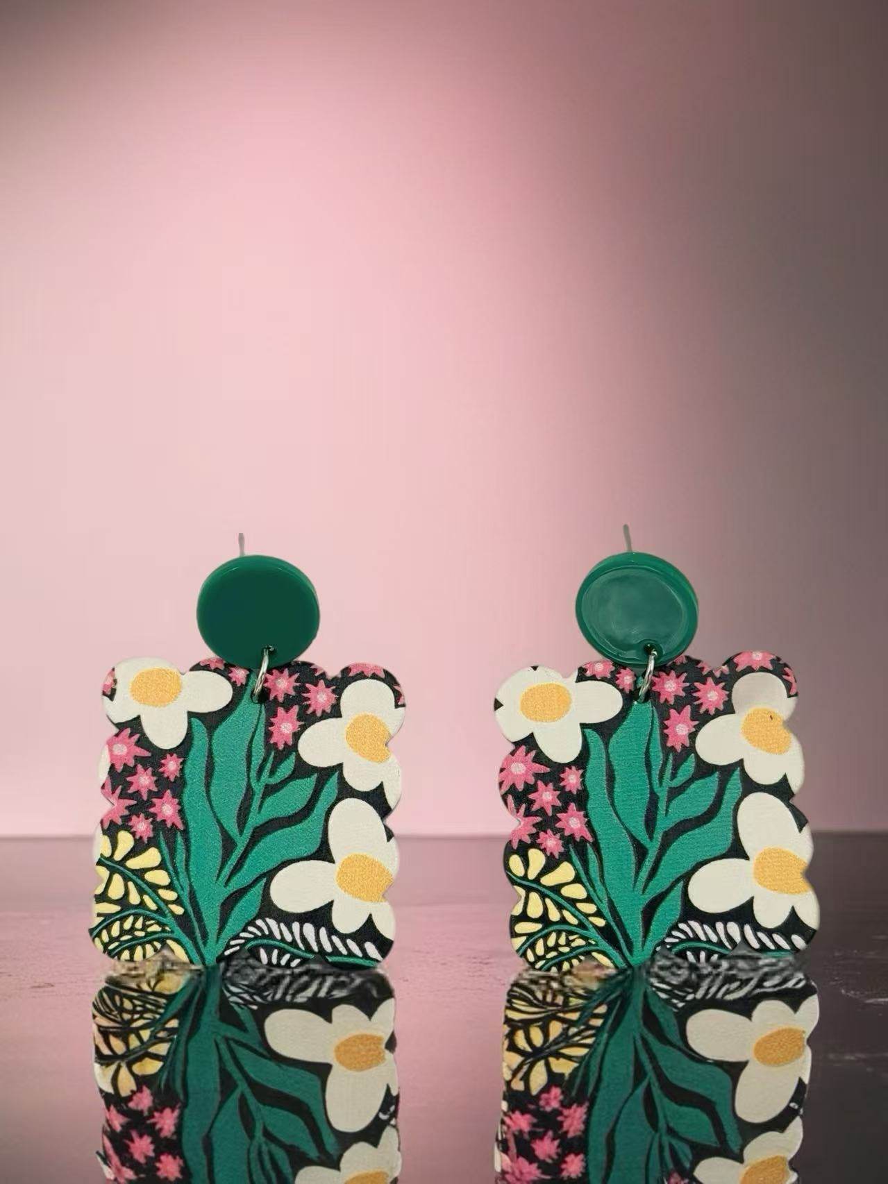 Whimsical Garden Bloom Earrings - MODA ACCESSORIES