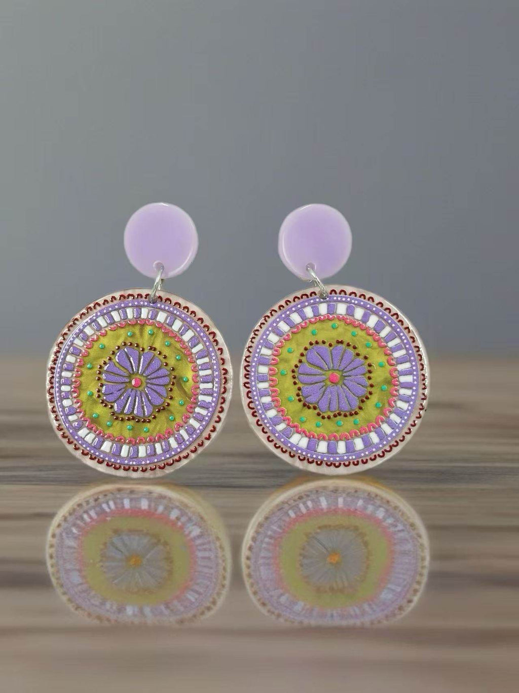 Boho Mandala Bloom Earrings - MODA ACCESSORIES