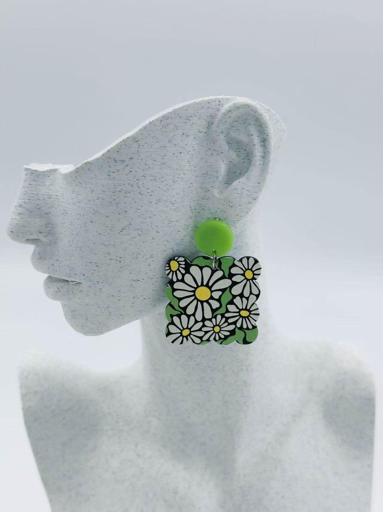 Sunny Daisy Meadow Earrings - MODA ACCESSORIES