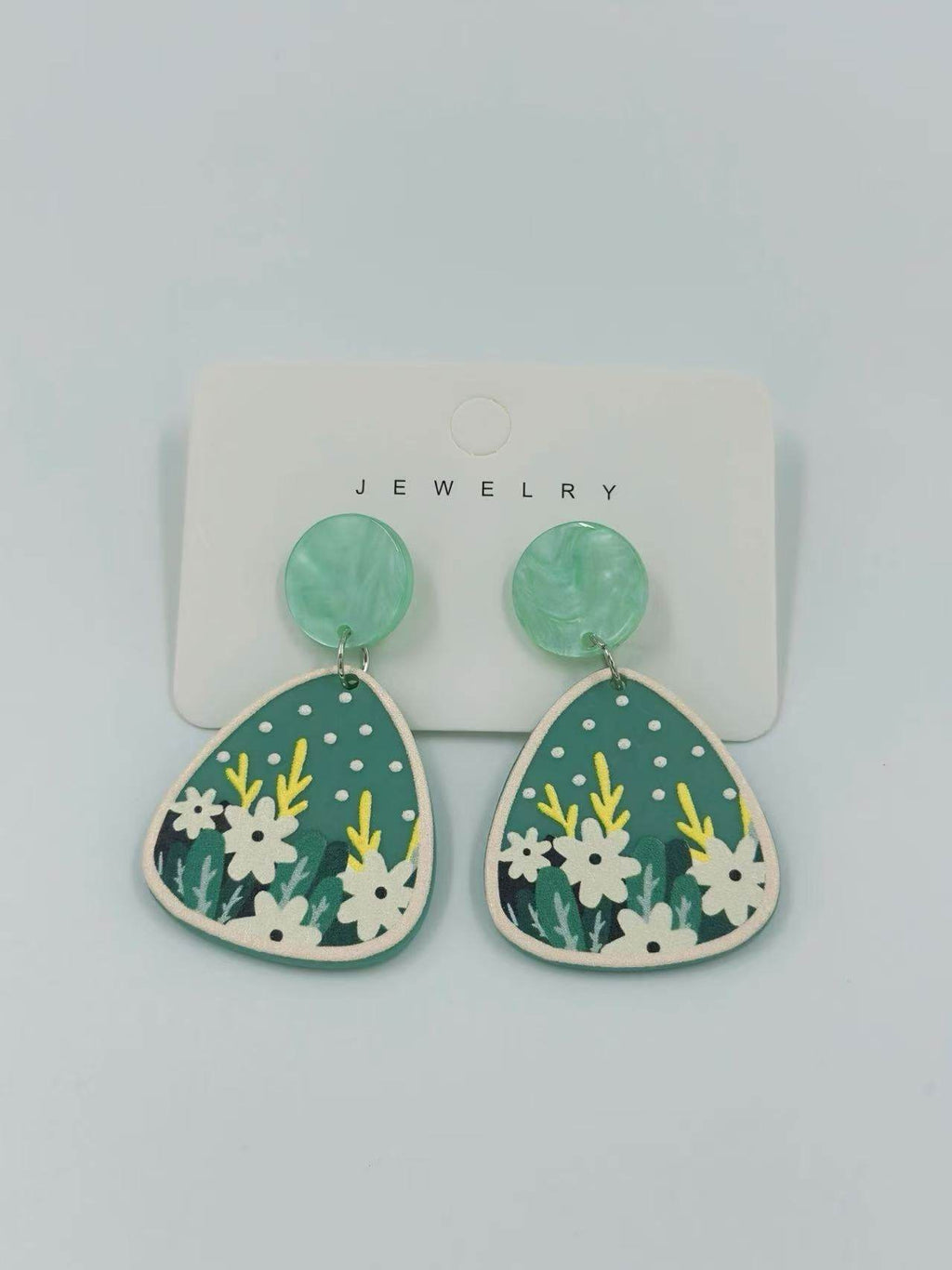 Botanical Bloom Stud Earrings - MODA ACCESSORIES