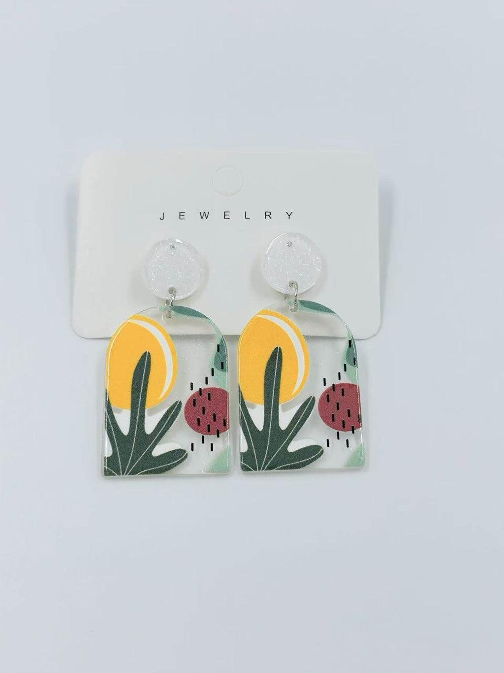 Sun & Figs Abstract Stud Earrings - MODA ACCESSORIES