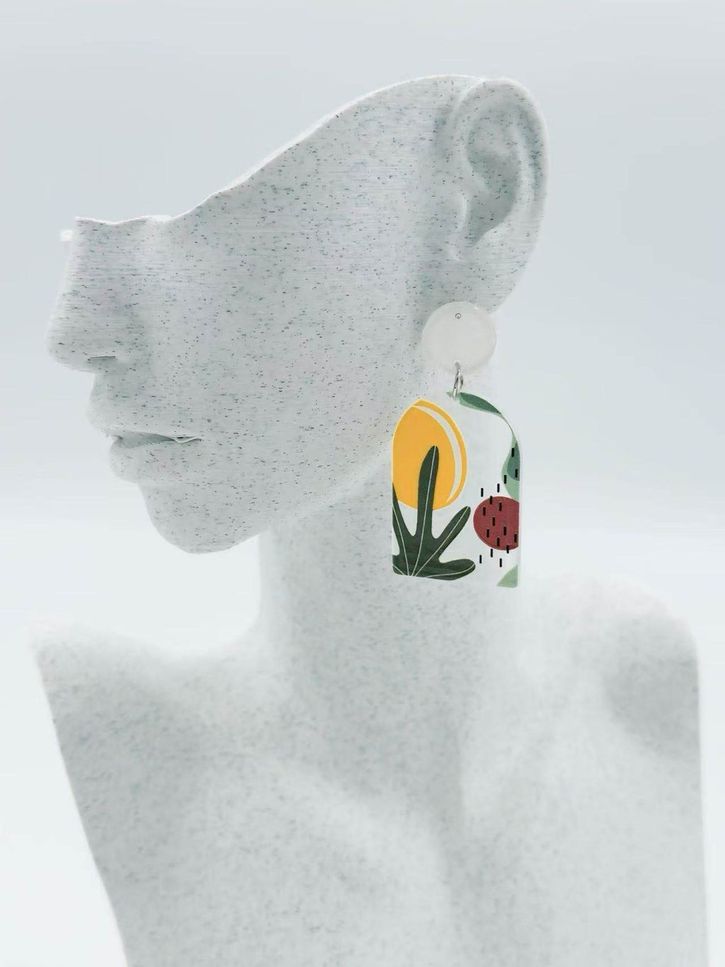 Sun & Figs Abstract Stud Earrings - MODA ACCESSORIES