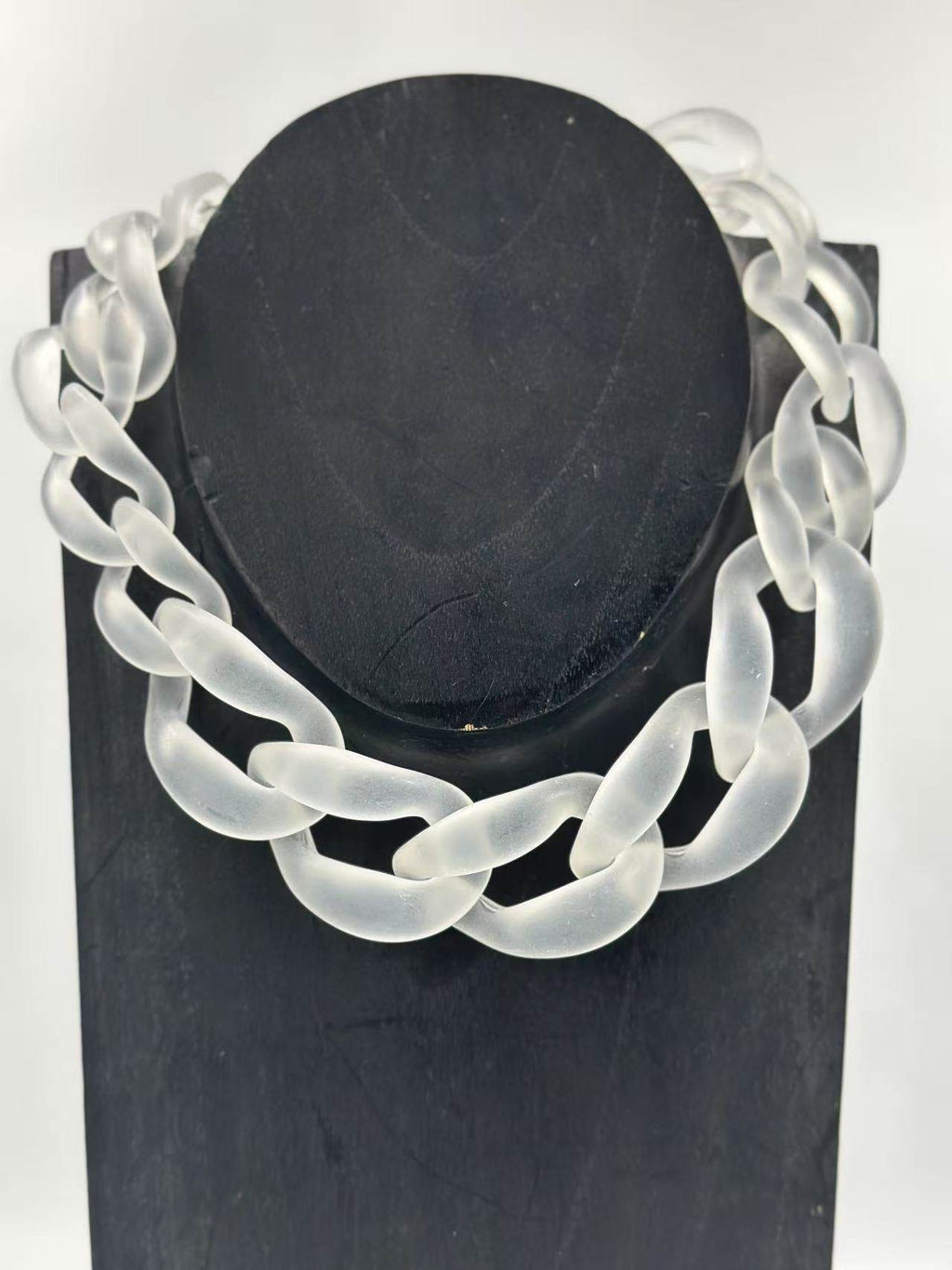 Bold Matte Chunky Chain Necklaces – Multicolor Collection - MODA ACCESSORIES