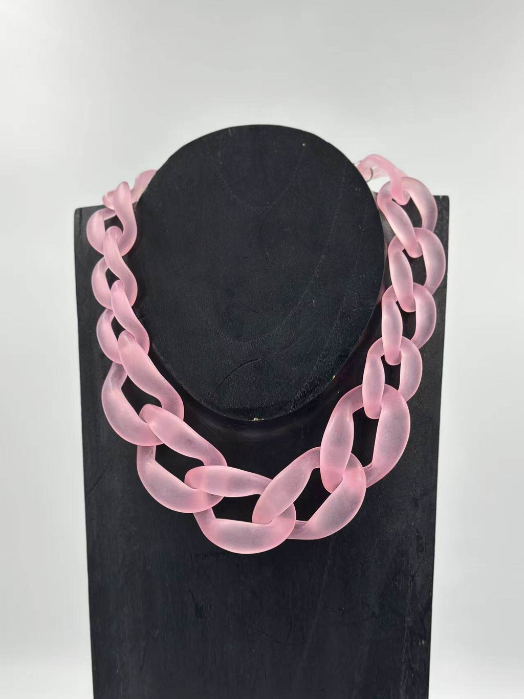 Bold Matte Chunky Chain Necklaces – Multicolor Collection - MODA ACCESSORIES