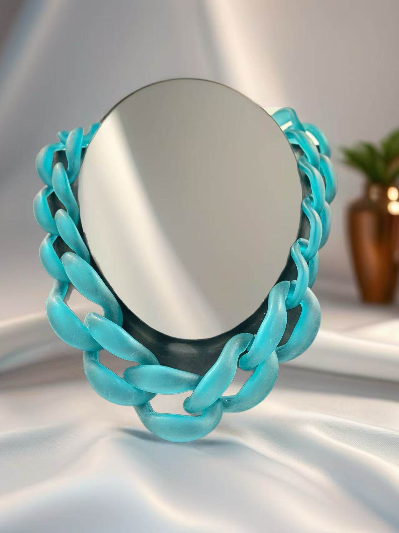 Bold Matte Chunky Chain Necklaces – Multicolor Collection - MODA ACCESSORIES