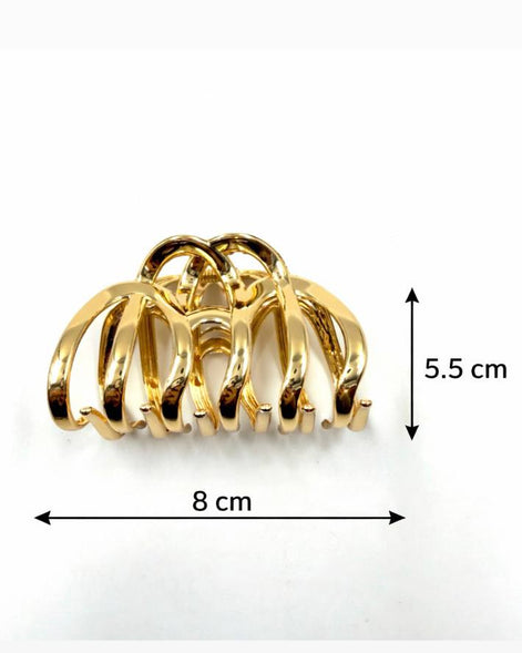 Gold Klasik Tırnak Saç Tokası