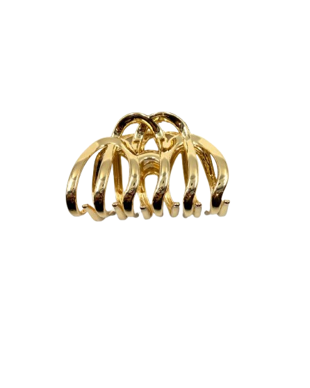 Gold Classic Claw Hair Clip