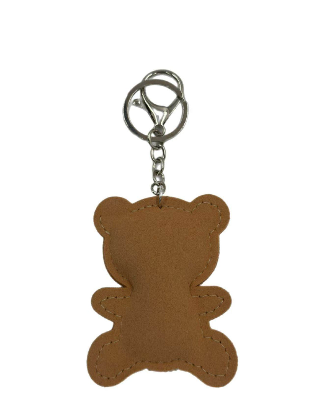 Brown Rhinestone Teddy Bear Keychain – Cute Sparkling Charm - MODA ACCESSORIES