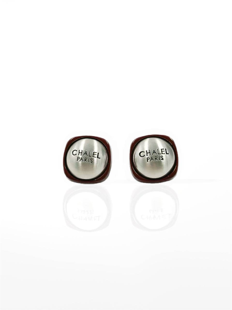 Vintage-Inspired “CHALEL PARIS” Stud Earrings - MODA ACCESSORIES