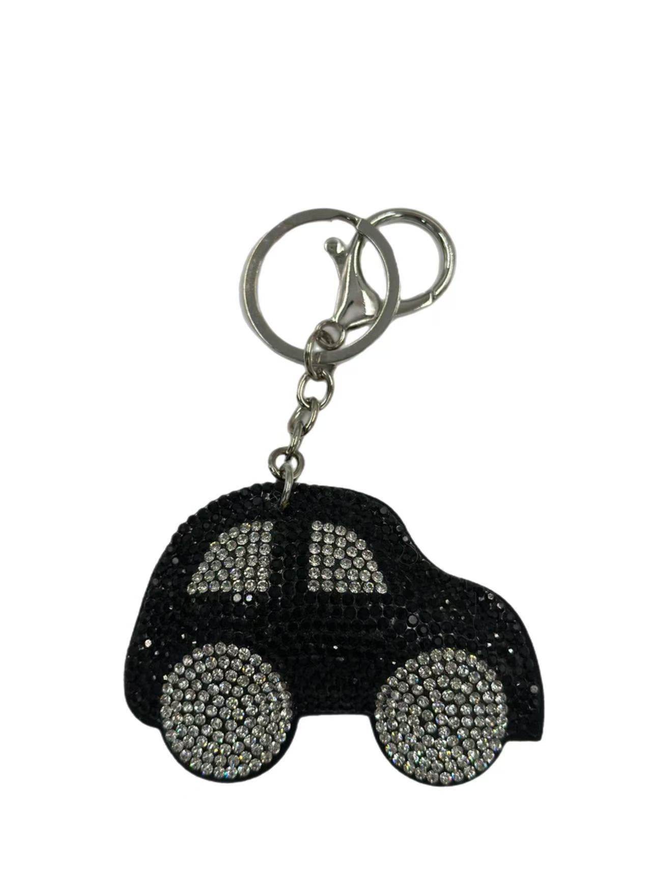 Crystal Car Keychain – Sparkling Rhinestone Auto Charm - MODA ACCESSORIES