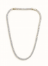 Classic Round-Cut Diamond Tennis Necklace