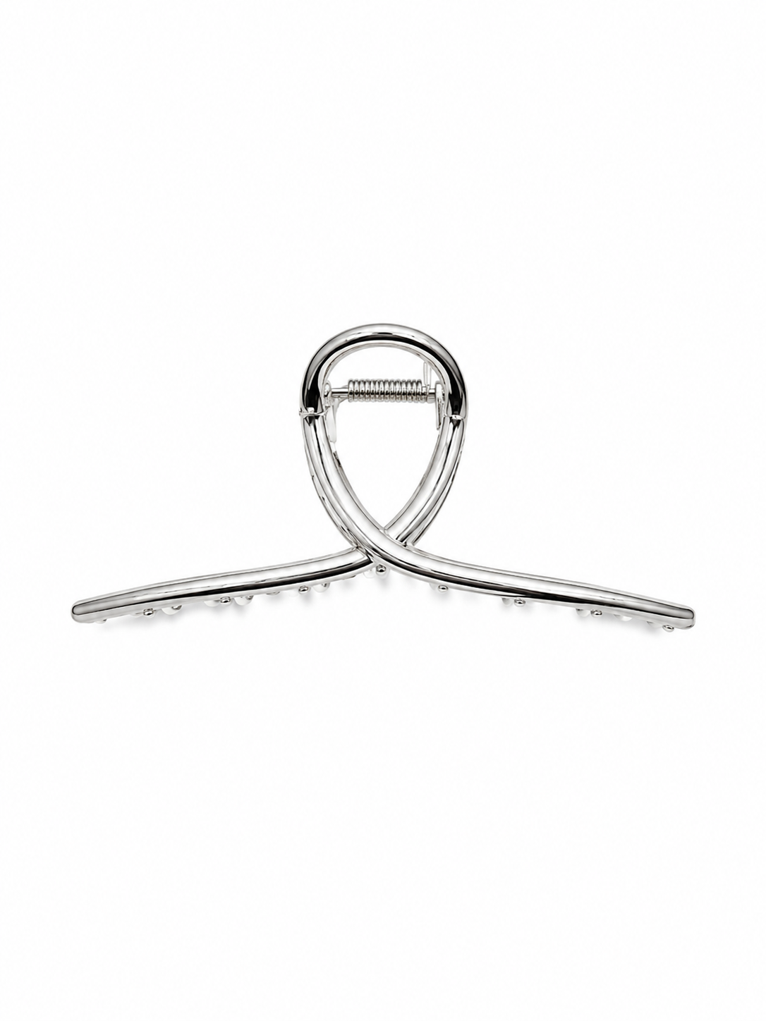 Minimal Gümüş Saç Mandalı
