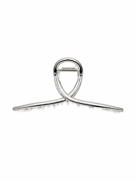 Minimal Gümüş Saç Mandalı