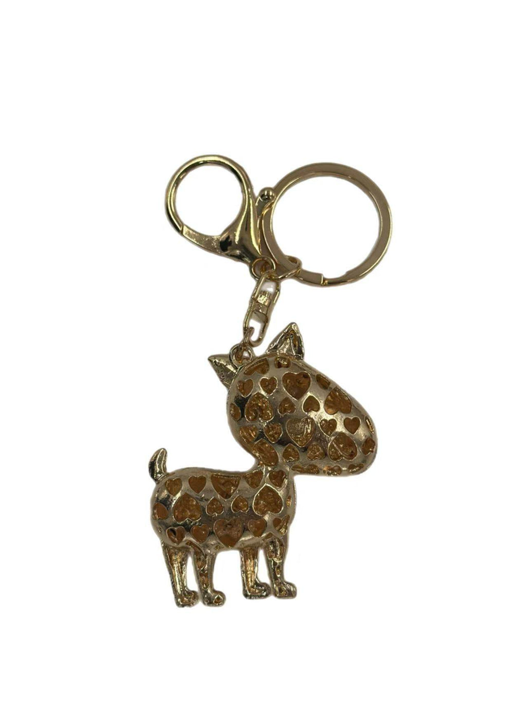 Crystal Dog Keychain – Cute Rhinestone Puppy Charm - MODA ACCESSORIES