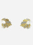 Gold Radiant Fan Diamond Earrings – MODA Accessories