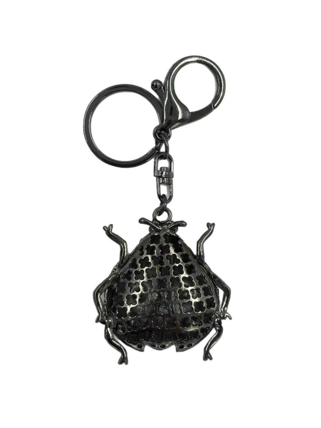 Rhinestone Ladybug Keychain – Multicolor Crystal Insect Bag Charm - MODA ACCESSORIES