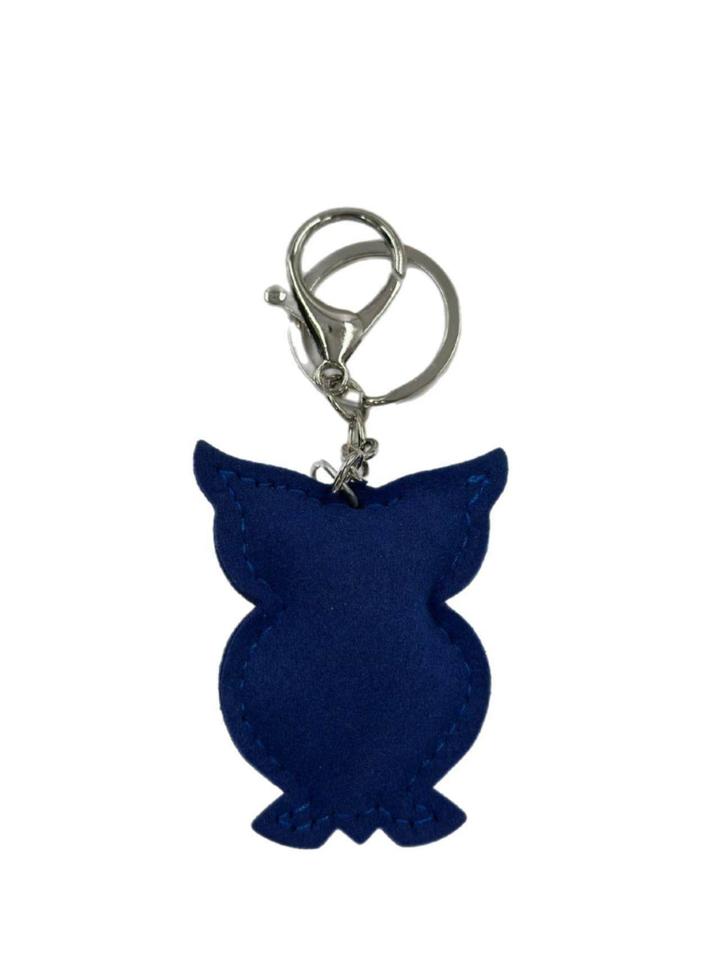 Crystal Owl Keychain – Sparkling Blue Rhinestone Wisdom Bag Charm & Key Ring - MODA ACCESSORIES