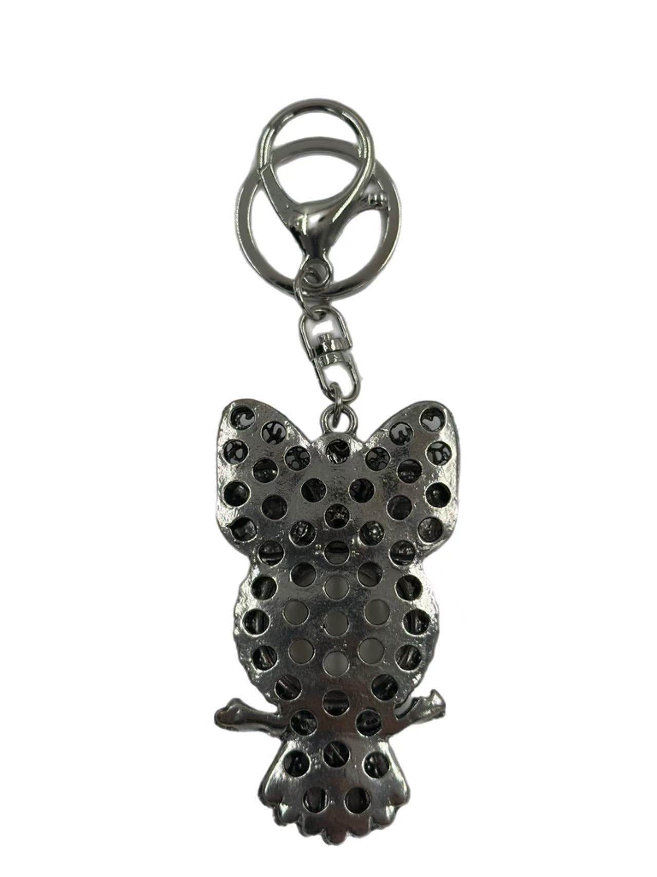 Crystal Owl Keychain – Elegant and Colorful Design - MODA ACCESSORIES