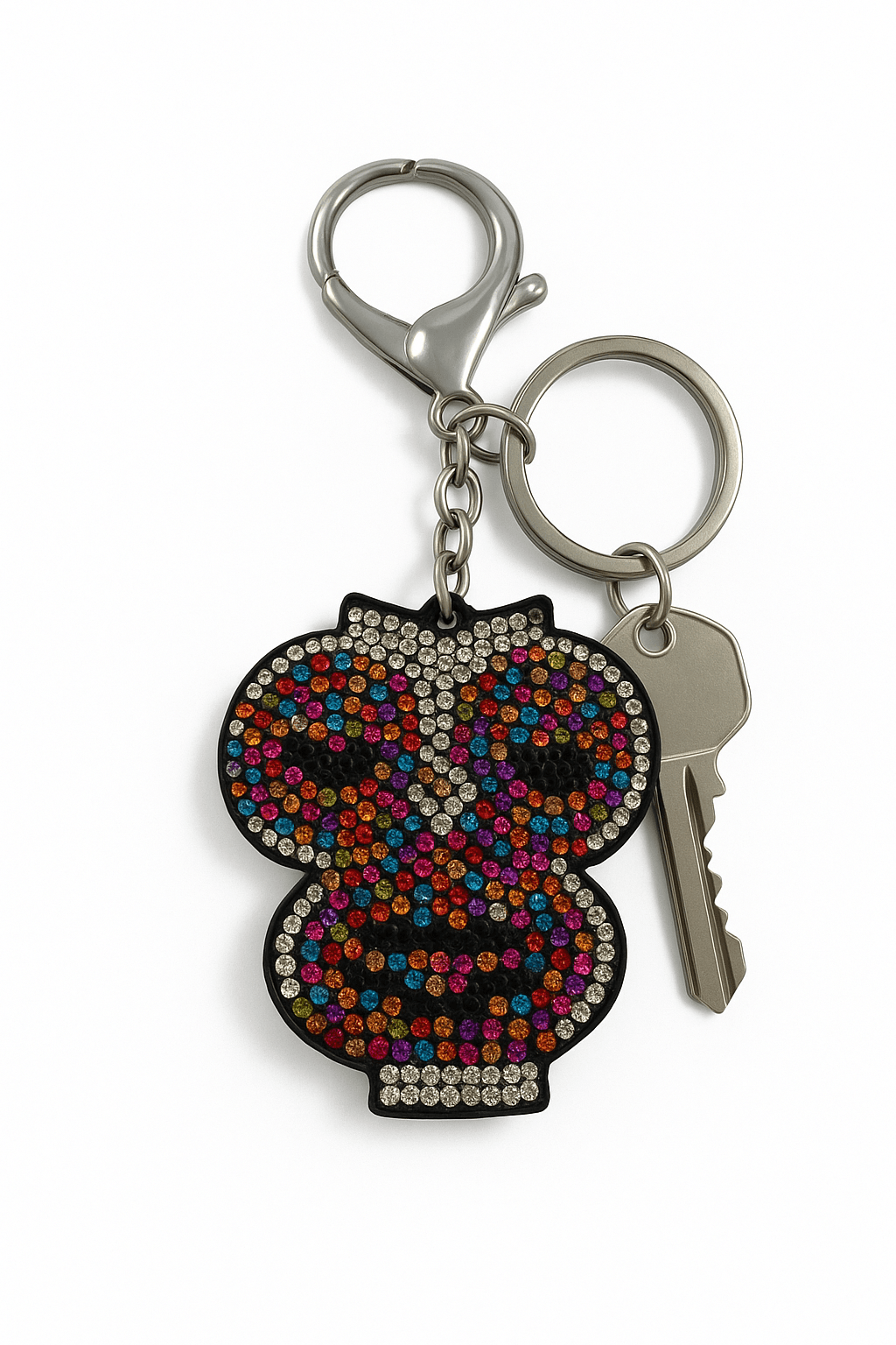 Colorful Crystal Owl Keychain - MODA ACCESSORIES
