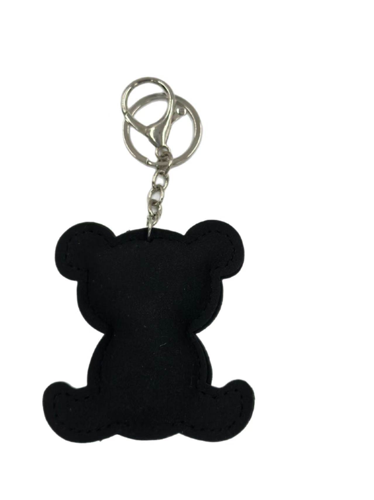 Crystal Panda Keychain with Ice Cream Design - MODA ACCESSORIES