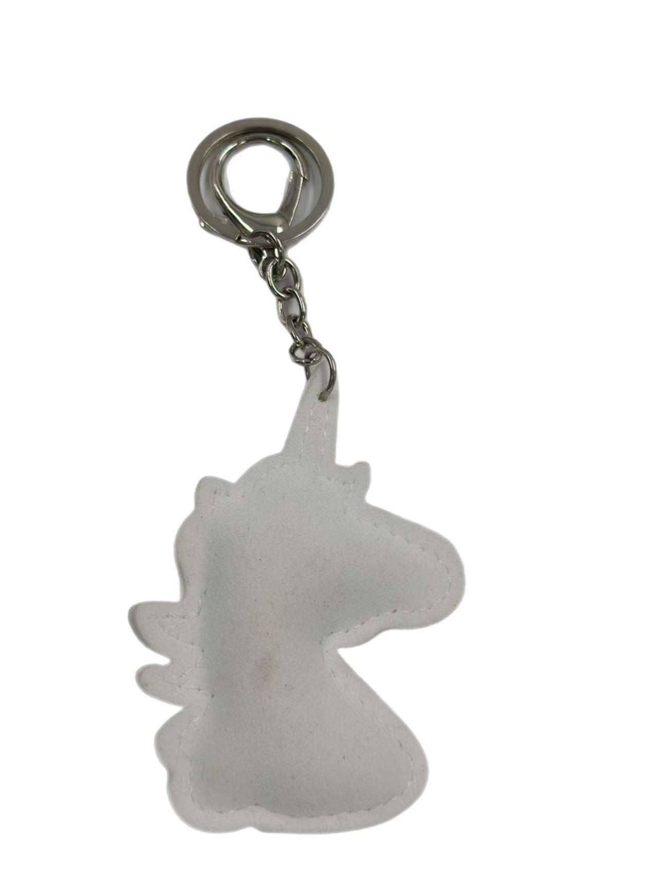 Rhinestone Unicorn Keychain β Sparkly Crystal Horse Pendant Bag Charm - MODA ACCESSORIES