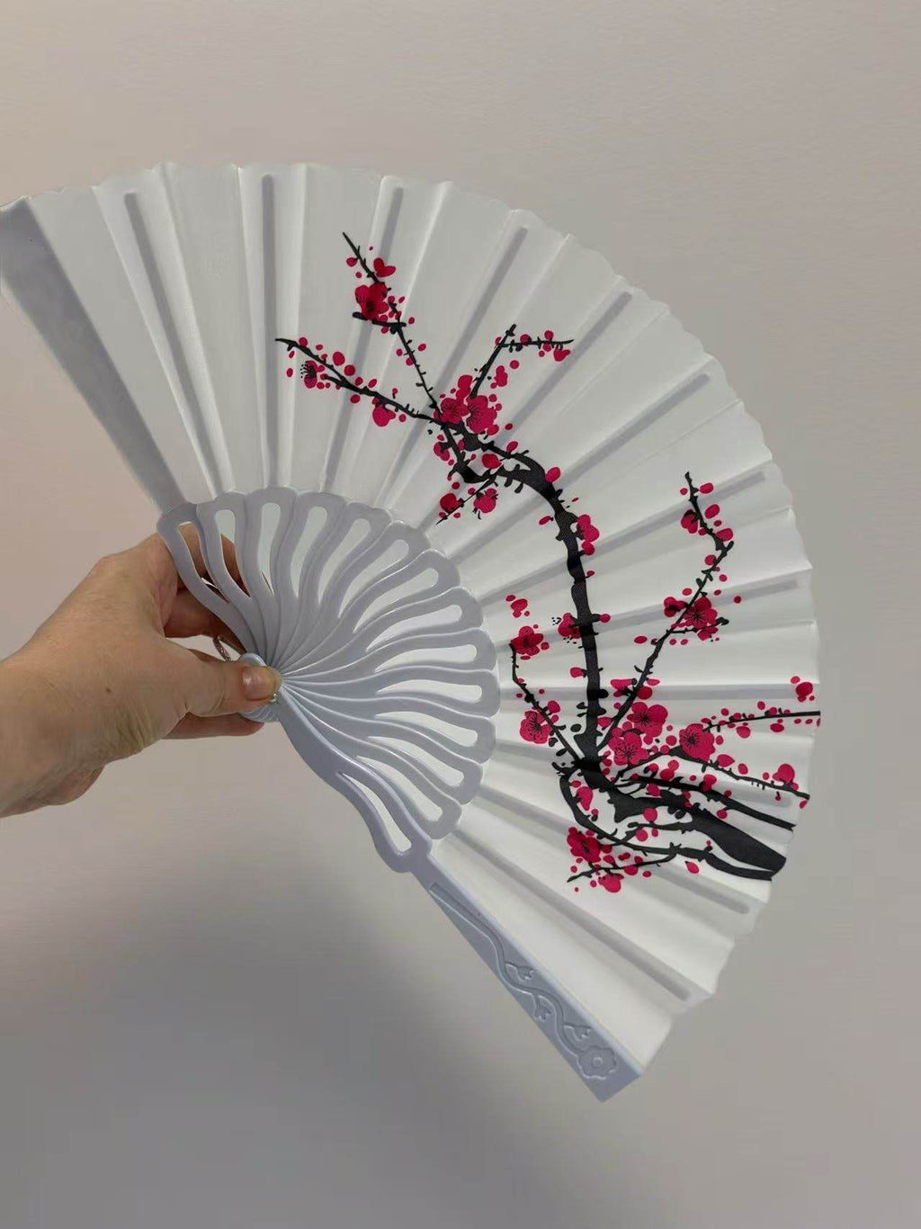 Elegant Floral Hand Fans – Set of 6 Traditional Asian Designs - MODA ACCESSORIES