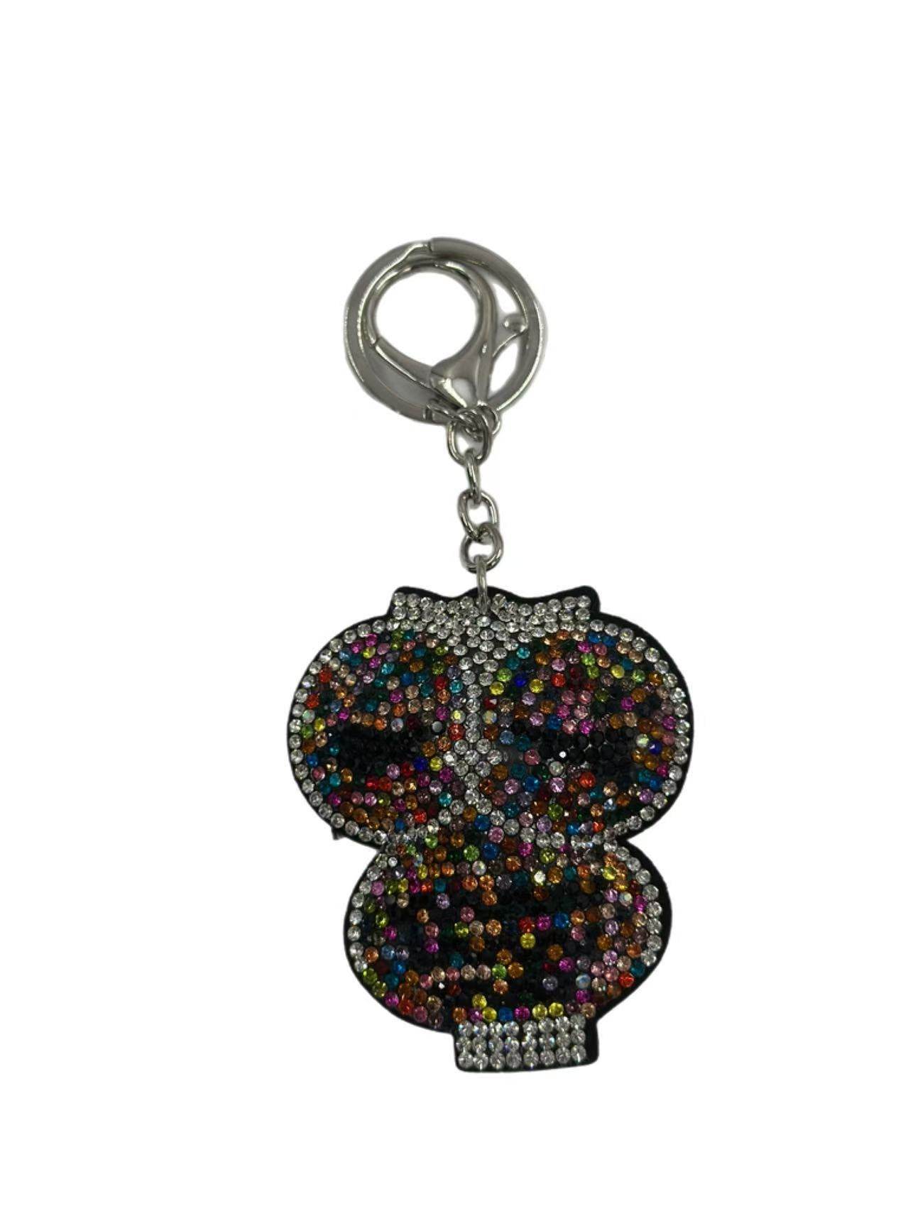 Colorful Crystal Owl Keychain - MODA ACCESSORIES