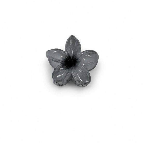 Lotus Çiçek Desenli Mini Mandal Saç Tokası