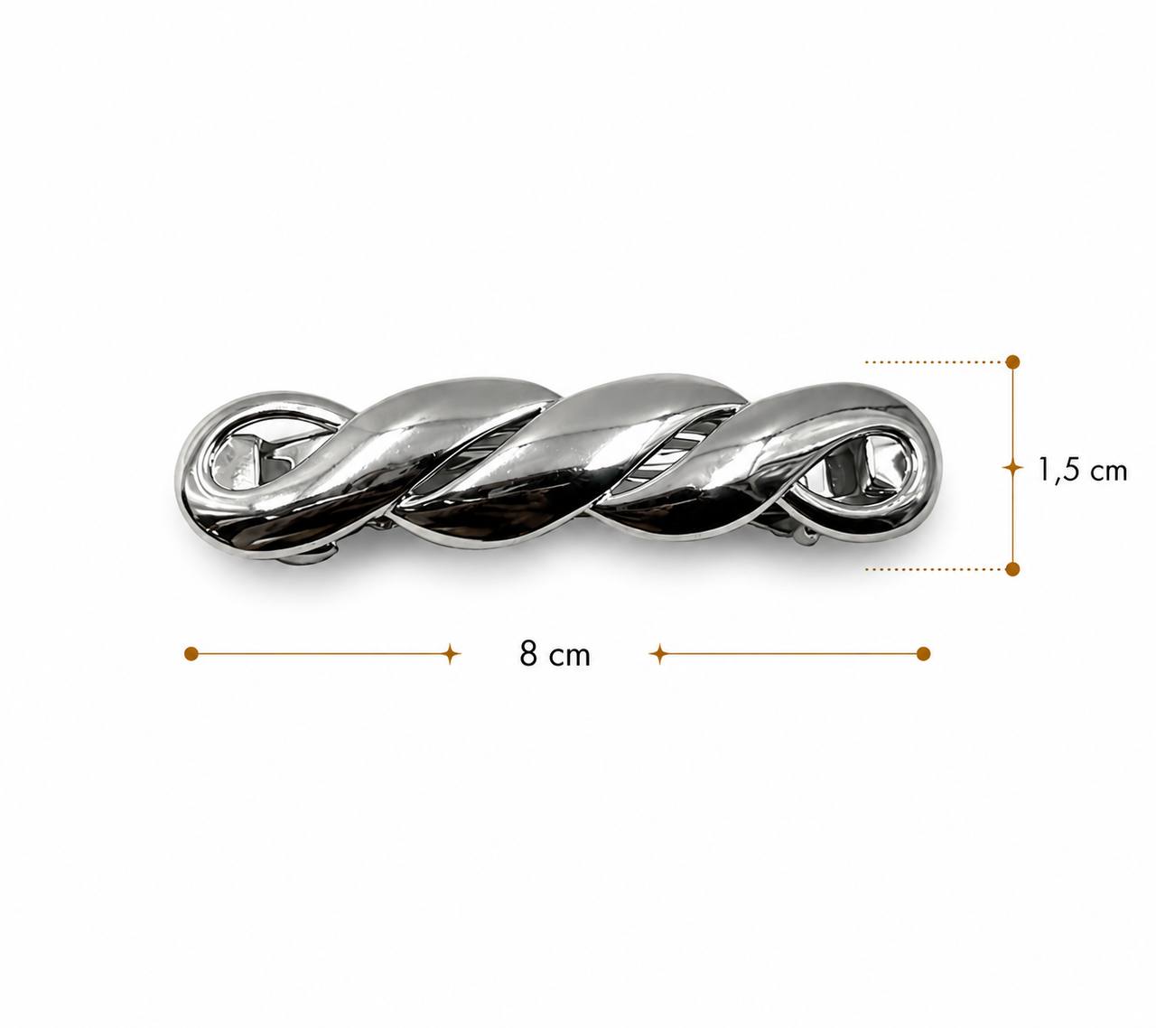 Gümüş Burgu Metal Otomatik Toka