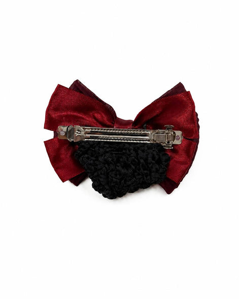 Bordo Fiyonk Fileli Otomatik Toka