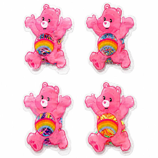 Pembe Ayıcık Figürlü Renkli Çocuk Saç Lastiği Seti