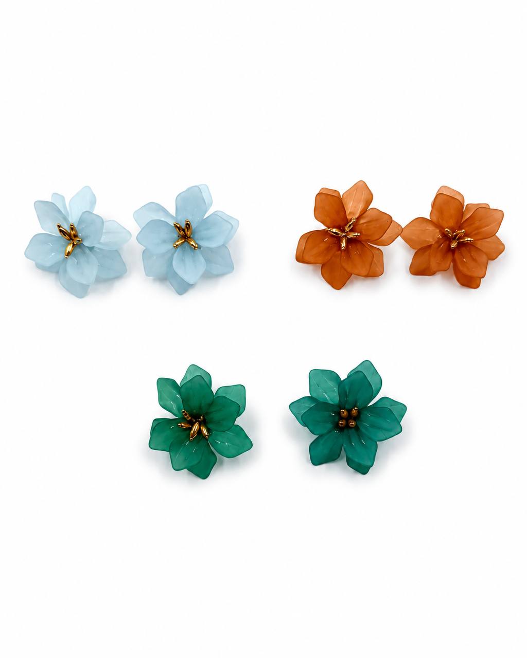 Lily Bloom Çiçek Küpe