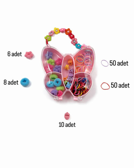 Çocuk Saç Aksesuarları-Kelebek Şekilli